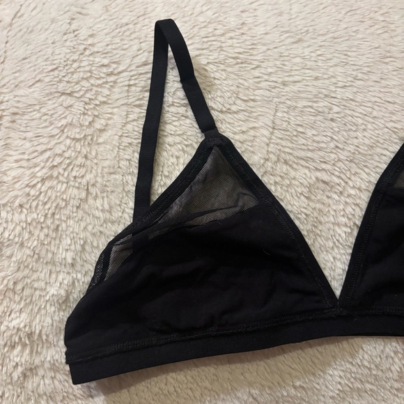 Mary Young Logan Bra Black Mesh Bralette SMALL - Picture 5 of 8